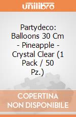 Partydeco: Balloons 30 Cm - Pineapple - Crystal Clear (1 Pack / 50 Pz.) giochi