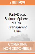 PartyDeco: Balloon Sphere - 40Cm - Transparent Blue giochi