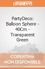 PartyDeco: Balloon Sphere - 40Cm - Transparent Green giochi