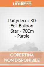 Partydeco: 3D Foil Balloon Star - 70Cm - Purple giochi