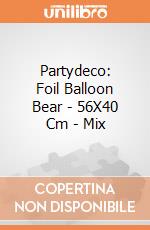 Partydeco: Foil Balloon Bear - 56X40 Cm - Mix giochi
