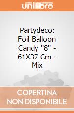 Partydeco: Foil Balloon Candy ''8'' - 61X37 Cm - Mix giochi