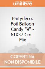 Partydeco: Foil Balloon Candy ''9'' - 61X37 Cm - Mix giochi