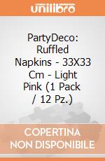 Ruffled Napkins, 33X33 Cm, Light Pink (1 Pkt / 12 Pc.) giochi
