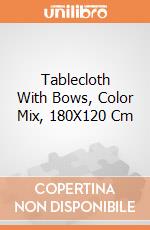 Tablecloth With Bows, Color Mix, 180X120 Cm giochi
