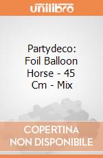 Partydeco: Foil Balloon Horse - 45 Cm - Mix giochi