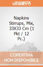 Napkins Stirrups, Mix, 33X33 Cm (1 Pkt / 12 Pc.) giochi