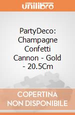 Champagne Confetti Cannon, Gold, 20.5Cm giochi