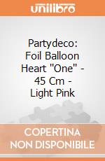 Partydeco: Foil Balloon Heart ''One'' - 45 Cm - Light Pink giochi