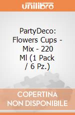 Flowers Cups, Mix, 220 Ml (1 Pkt / 6 Pc.) giochi