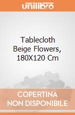 Tablecloth Beige Flowers, 180X120 Cm giochi