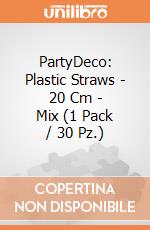 PartyDeco: Plastic Straws - 20 Cm - Mix (1 Pack / 30 Pz.) giochi