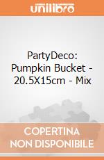 PartyDeco: Pumpkin Bucket - 20.5X15cm - Mix giochi