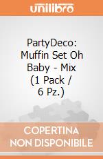 PartyDeco: Muffin Set Oh Baby - Mix (1 Pack / 6 Pz.) giochi