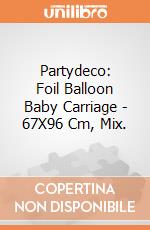 Partydeco: Foil Balloon Baby Carriage - 67X96 Cm, Mix. giochi