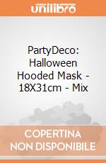 Halloween Hooded Mask, 18X31cm, Mix giochi