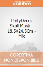 Skull Mask, 18.5X24.5Cm, Mix giochi