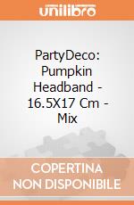 PartyDeco: Pumpkin Headband - 16.5X17 Cm - Mix giochi