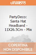 Santa Hat Headband, 11X26.5Cm, Mix giochi
