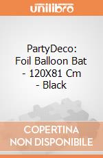 Partydeco: Foil Balloon Bat - 120X81 Cm, Black giochi