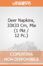 Deer Napkins, 33X33 Cm, Mix (1 Pkt / 12 Pc.) giochi