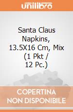Santa Claus Napkins, 13.5X16 Cm, Mix (1 Pkt / 12 Pc.) giochi