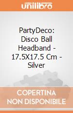 Disco Ball Headband, 17.5X17.5 Cm, Silver giochi