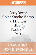 PartyDeco: Color Smoke Bomb - 11.5 Cm - Blue (1 Pack / 5 Pz.) giochi
