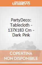 PartyDeco: Tablecloth - 137X183 Cm - Dark Pink giochi