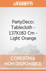 PartyDeco: Tablecloth - 137X183 Cm - Light Orange giochi