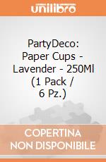 PartyDeco: Paper Cups - Lavender - 250Ml (1 Pack / 6 Pz.) giochi