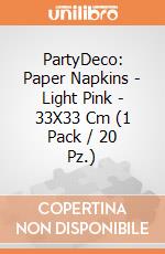 PartyDeco: Paper Napkins - Light Pink - 33X33 Cm (1 Pack / 20 Pz.) giochi