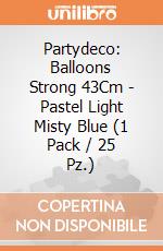 Partydeco: Balloons Strong 43Cm - Pastel Light Misty Blue (1 Pack / 25 Pz.) giochi