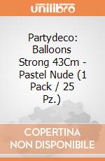 Partydeco: Balloons Strong 43Cm - Pastel Nude (1 Pack / 25 Pz.) giochi