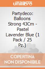 Partydeco: Balloons Strong 43Cm - Pastel Lavender Blue (1 Pack / 25 Pz.) giochi