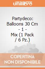 Partydeco: Balloons 30 Cm - 1 - Mix (1 Pack / 6 Pz.) giochi