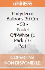 Partydeco: Balloons 30 Cm - 50 - Pastel Off-White (1 Pack / 6 Pz.) giochi