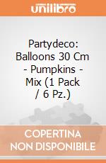 Partydeco: Balloons 30 Cm - Pumpkins - Mix (1 Pack / 6 Pz.) giochi