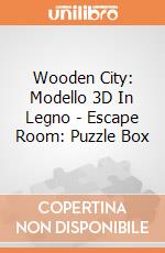 Wooden City: Modello 3D In Legno - Escape Room: Puzzle Box