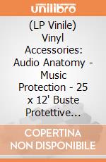 Music Protection - 25 X 12 Pp Crystal Clear Outer Sleeves - 80 Micron gioco di Audio Anatomy