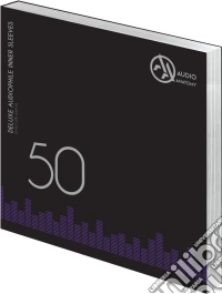 Vinyl Accessories: Audio Anatomy - Music Protection - 50 x 12" Deluxe Audiophile - Buste Interne per LP Bianco giochi