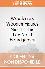 Woodencity Wooden Figures Mini Tic Tac Toe No. 1 Boardgames giochi