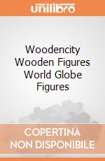 Woodencity Wooden Figures World Globe Figures giochi