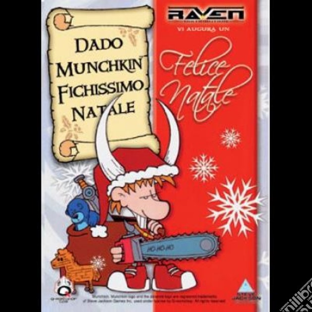 Dado Munchkin. Fichissimo Natale. [Accessorio per Munchkin.]. gioco di Raven