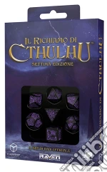Dadi Il Richiamo di Cthulhu Nero,Viola
