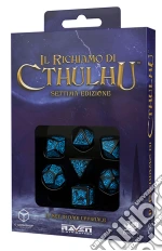 Dadi Il Richiamo di Cthulhu Nero,Blu