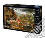 Puzzle Da 1000 Pezzi - Pieter Bruegel The Younger: Autumn giochi