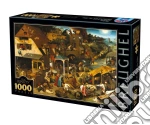 Puzzle Da 1000 Pezzi - Bruegel The Elder: Netherlandish Proverbs giochi