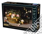 Puzzle Da 1000 Pezzi - Bruegel The Elder: Flowers In A Basket And A Vase giochi
