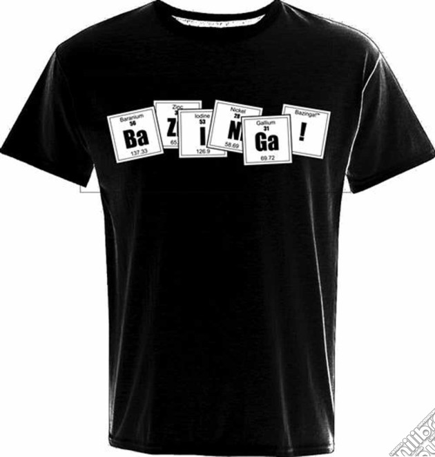Big Bang Theory (The) - Bazinga Formula Black (T-Shirt Unisex Tg. L) gioco di 2BNerd